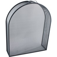 28'' Arched Box Fire Screen - The Noble Collection - Black