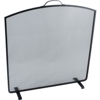 24'' Arched Top Fire Screen - The Noble Collection - Black