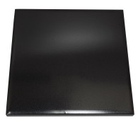 Basalt Ebony Black Hearth Tiles (Straight Edges)