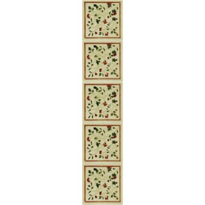 HEB231 / LGC094 Fireplace Tiles - Tube Lined (Set of 10)