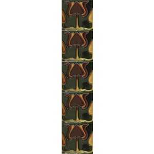 LGC003 Tube Lined Fireplace Tiles (Set of 10)