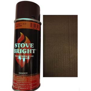 Stovebright High Temperature Paint - 6311 (400ml Aerosol) - Honey-Glo Brown