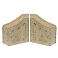 Coal saver Side Bricks (Pair of)