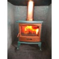 Copper Painted Stove