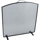 24'' Arched Top Fire Screen - The Noble Collection - Black
