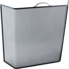 24'' Bent Fire Screen - The Noble Collection - Black